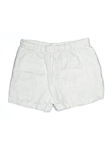 Madewell Pull-On Drawstring Shorts in 100% Linen (view 2)
