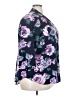 Jaclyn Smith Floral Purple 3/4 Sleeve Blouse Size 3X (estimated) - photo 4