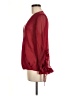 Zara Basic Red Burgundy 3/4 Sleeve Blouse Size M - photo 5