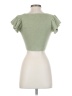 Dreamers Green Short Sleeve Top Size S - photo 2