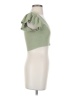 Dreamers Green Short Sleeve Top Size S - photo 4