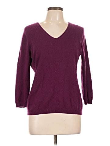 Neiman Marcus Cashmere Pullover Sweater (view 1)