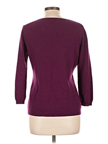 Neiman Marcus Cashmere Pullover Sweater (view 2)