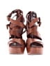 Kork-Ease 100% Leather Brown Wedges Size 6 - photo 2