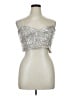 Divided by H&M Silver Sleeveless Top Size XL - photo 1