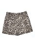 Bar III Animal Print Brown Shorts Size 14 - photo 2