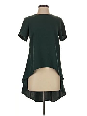 Topshop Short Sleeve Blouse (view 1)