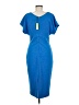 Alexia Admor Blue Cocktail Dress Size M - photo 2