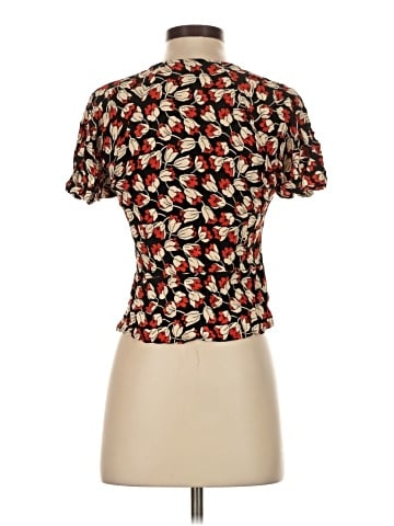MNG Short Sleeve Blouse (view 2)