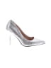 Unbranded Metallic Silver Heels Size EU 37 - photo 1