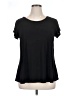 Perseption Concept Black Short Sleeve Top Size XL - photo 1