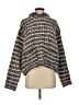 Zara Tweed Blue Gray Pullover Hoodie Size S - photo 1