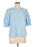 Ted Baker London Blue Short Sleeve Blouse Size L - photo 1