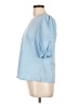 Ted Baker London Blue Short Sleeve Blouse Size L - photo 5