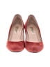 L.K. Bennett 100% Leather Red Heels Size EU 37 - photo 2