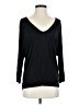 Bordeaux Black Long Sleeve Top Size XS - photo 1