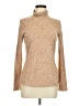 Lands' End Polka Dots Brown Long Sleeve Turtleneck Size 6 - 8 - photo 1