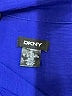 DKNY 100% Polyester Solid Blue Casual Dress Size 14 - photo 7