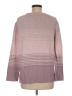 Ella Moss Color Block Pink Pullover Sweater Size M - photo 2