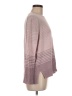 Ella Moss Color Block Pink Pullover Sweater Size M - photo 4