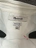 Madewell Ivory Long Sleeve Blouse Size XL - photo 7