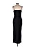 BHLDN 100% Polyester Black Cocktail Dress Size 6 - photo 2