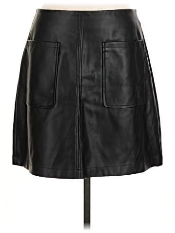 Maeve by Anthropologie Faux Leather Skirt (view 1)