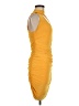 Missguided Yellow Cocktail Dress Size 8 - photo 4