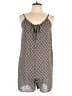 Suzanne Betro Tweed Brown Romper Size L - photo 1
