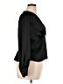 River Island 100% Polyester Black Long Sleeve Blouse Size 16 - photo 4