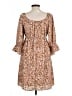 Gilli 100% Polyester Paisley Brown Casual Dress Size L - photo 2