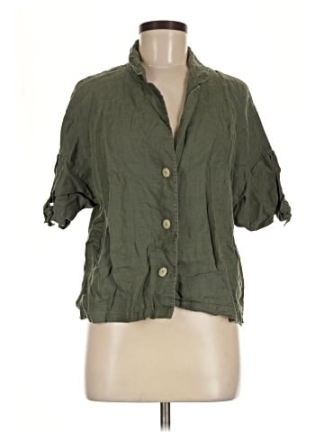 MNG Suit 3/4 Sleeve Button-Down Shirt (view 1)