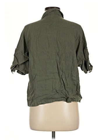 MNG Suit 3/4 Sleeve Button-Down Shirt (view 2)