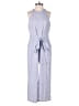 AndTheWhy Checkered-gingham Blue Jumpsuit Size S - photo 1