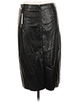 T Tahari Faux Leather Skirt (view 2)