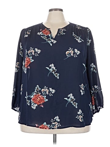 Fun2Fun 3/4 Sleeve Blouse (view 1)