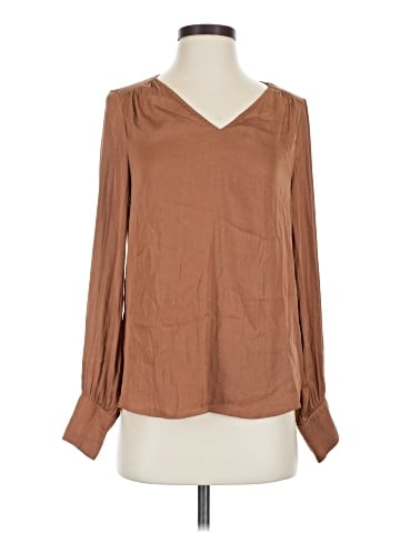 Maison d' Amelie Long Sleeve Blouse (view 1)