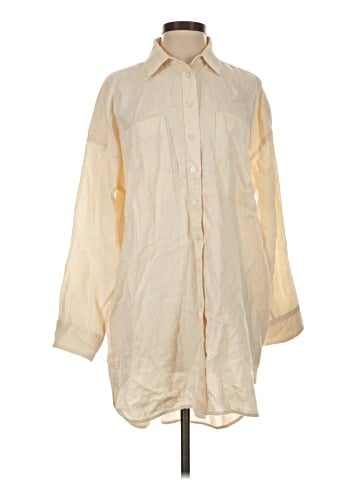 Everlane 3/4 Sleeve Button-Down Shirt (view 1)