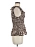 Sunny Leigh 100% Polyester Brown Sleeveless Blouse Size M - photo 4