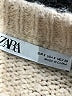 Zara Tan Turtleneck Sweater Size S - photo 7