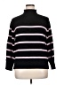 Studio Stripes Black Turtleneck Sweater Size XL - photo 1