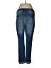 Earl Jean Paisley Blue Jeans Size 8 - photo 2