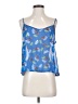 American Apparel 100% Polyester Blue Sleeveless Top Size S - photo 1