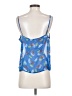 American Apparel 100% Polyester Blue Sleeveless Top Size S - photo 2