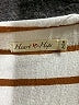 Heart & Hips Stripes White Brown Romper Size M - photo 4