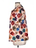 Emery Rose Floral Tan Short Sleeve Blouse Size 1XL - photo 5