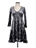 Odd Molly Paisley Gray Casual Dress Size XS (0) - photo 1