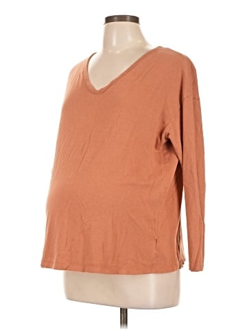 Old Navy - Maternity 3/4 Sleeve T-Shirt (view 1)