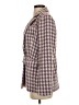 Ellen Tracy Houndstooth Purple Blazer Size S - photo 5