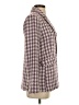 Ellen Tracy Houndstooth Purple Blazer Size S - photo 4